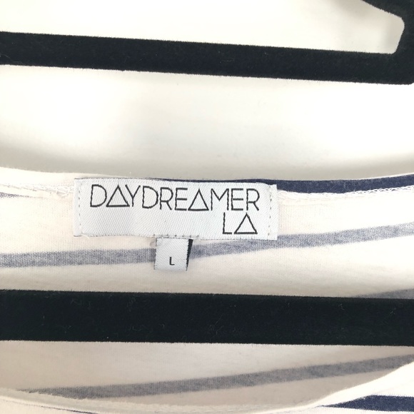 Urban Outfitters Daydreamer LA Striped Crop Top - Picture 2 of 3